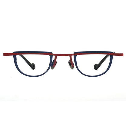 retro titanium eyeglasses women