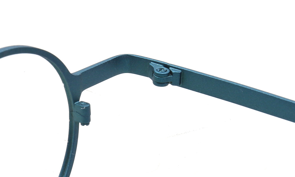 Nolita | Two Tone Round Titanium Mens Eyeglass Frames | Stylish Nerd Women Glasses Online
