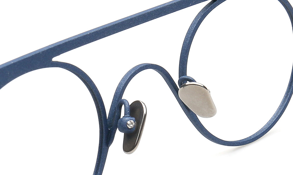 nose pads of titanium eyewear