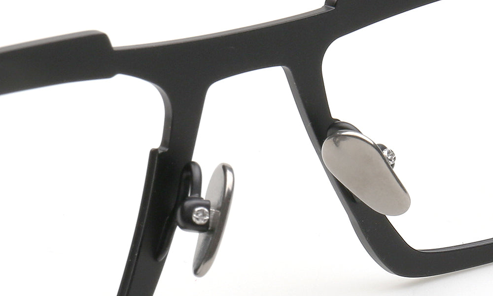 nose pads of men titanium eyeglass frame