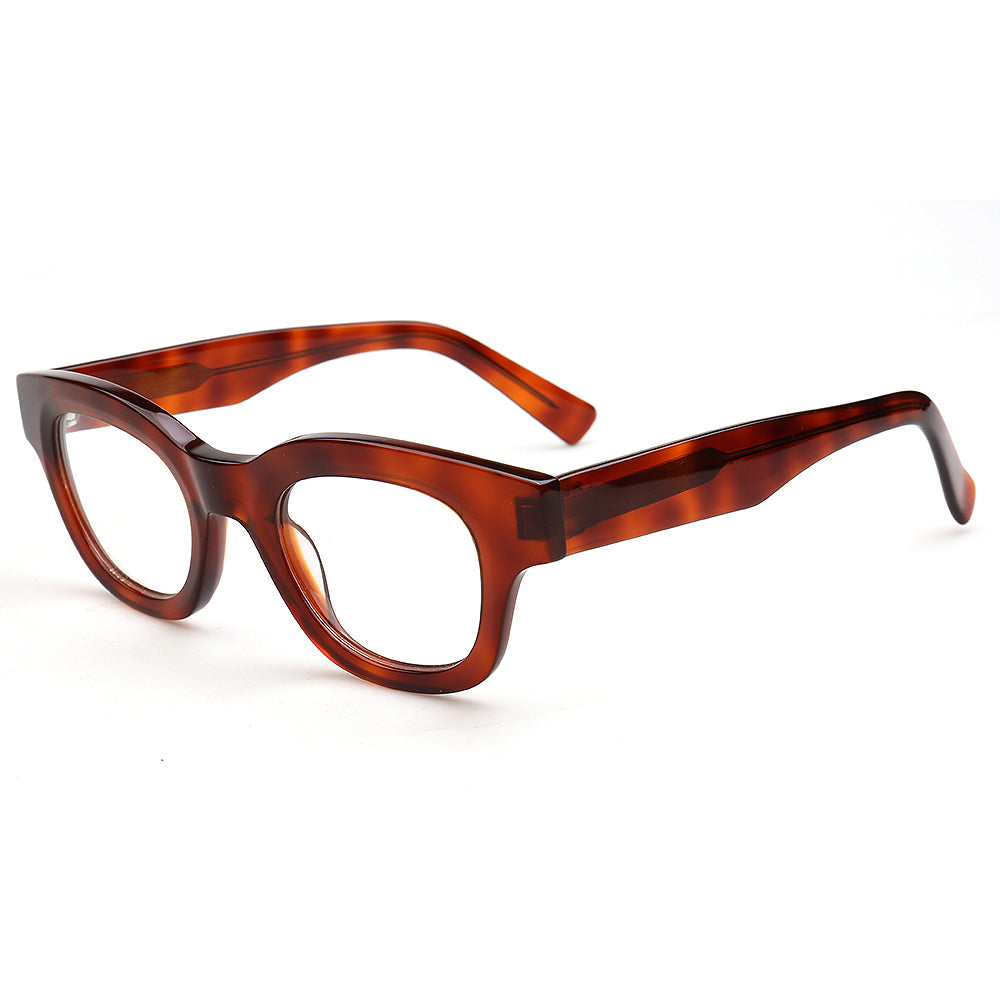 tortoise square eyewear frames fashionable