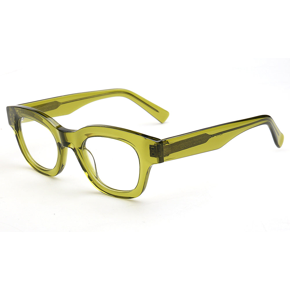 retro olive mens glasses frames