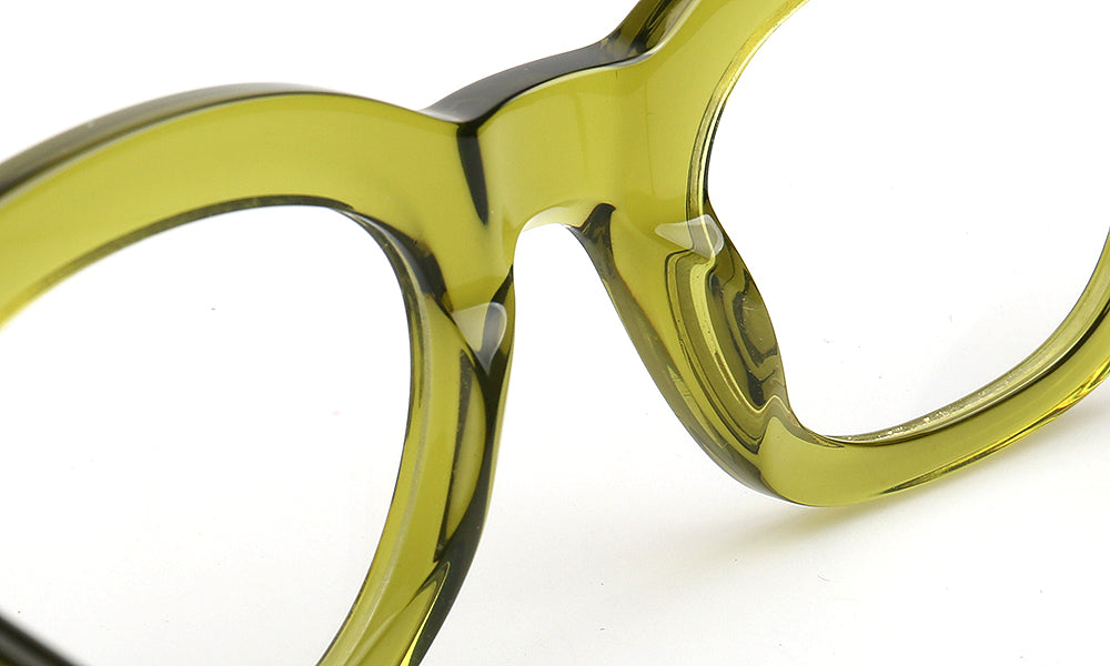 acetate olive glasses frames nose pads