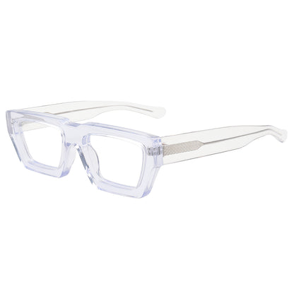  transparent clear glasses frames rectangle
