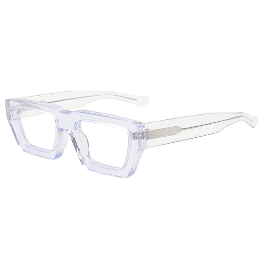  transparent clear glasses frames rectangle