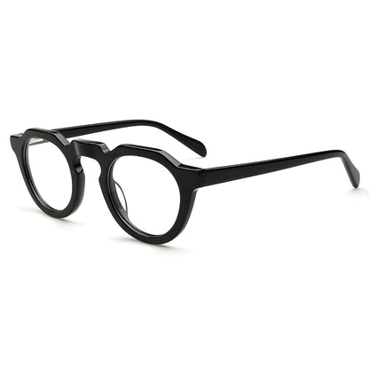 black vintage eyeglass frames for men women
