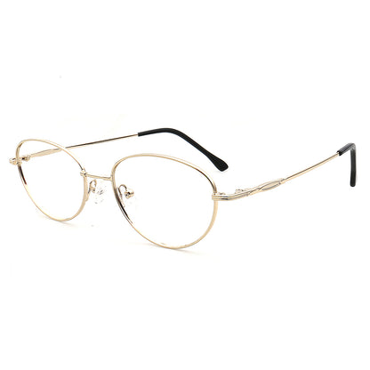 Darcy |  Womens Flexible Memory Metal Oval Glasses Frames