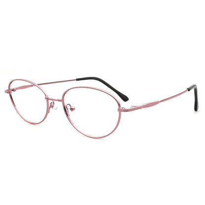 Darcy |  Womens Flexible Memory Metal Oval Glasses Frames