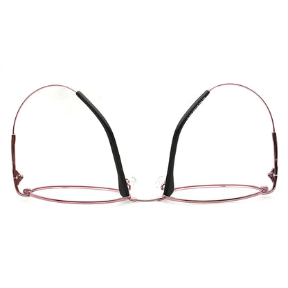 Darcy |  Womens Flexible Memory Metal Oval Glasses Frames
