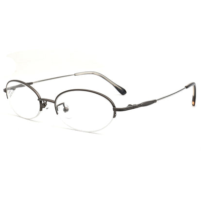 Josie | Bendable Womens Half Rim Oval Glasses Frames
