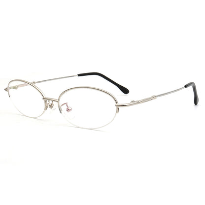 Josie | Bendable Womens Half Rim Oval Glasses Frames