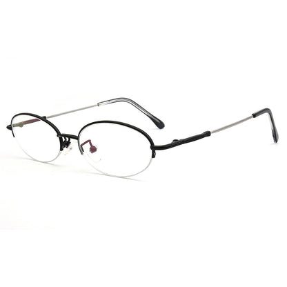Josie | Bendable Womens Half Rim Oval Glasses Frames