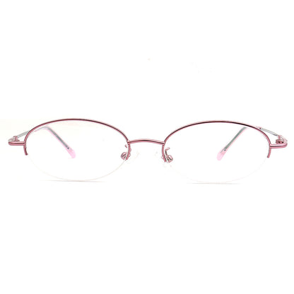 Josie | Bendable Womens Half Rim Oval Glasses Frames