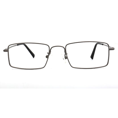 gunmetal mens glasses frames metal