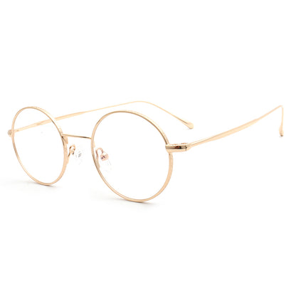 Atlas｜Classic Round Metal Eyeglasses Frames