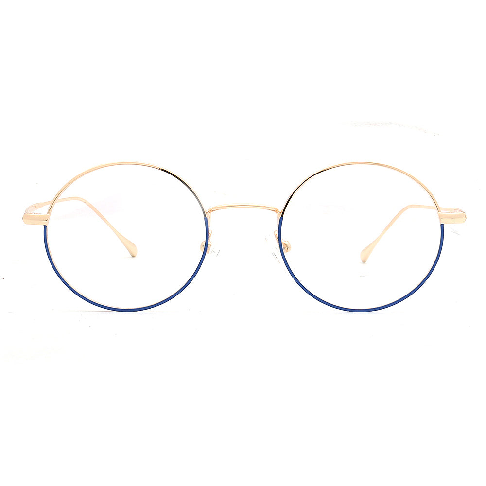 Atlas｜Classic Round Metal Eyeglasses Frames