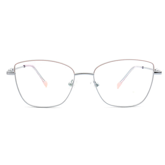 silver cat eye womens eyewear frames