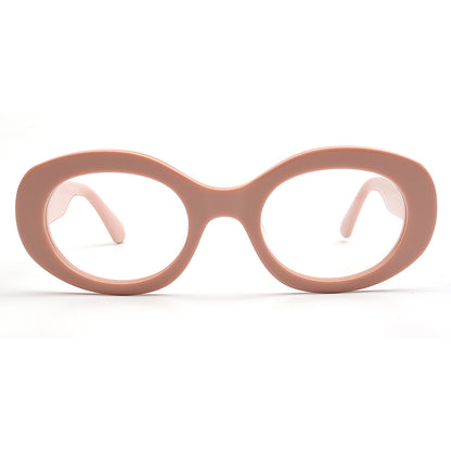 Alice | Womens Trendy Oval Glasses Frames