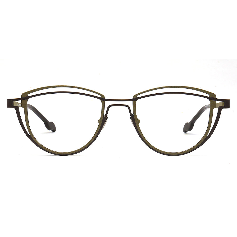 Judy | Stylish Geometric Titanium Glasses Frames
