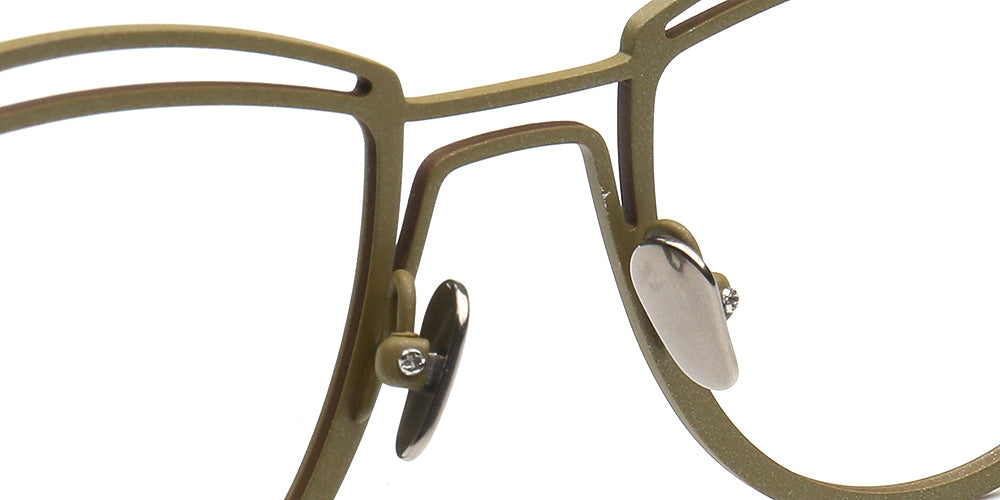 Judy | Stylish Geometric Titanium Glasses Frames