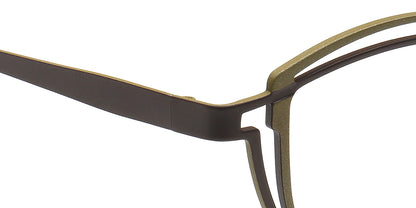 Judy | Stylish Geometric Titanium Glasses Frames