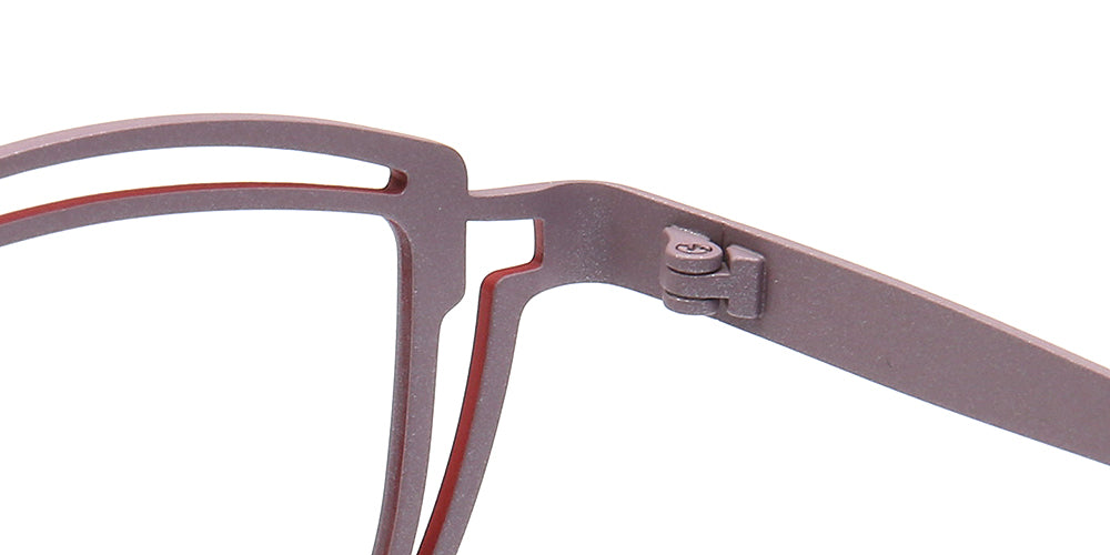 Judy | Stylish Geometric Titanium Glasses Frames