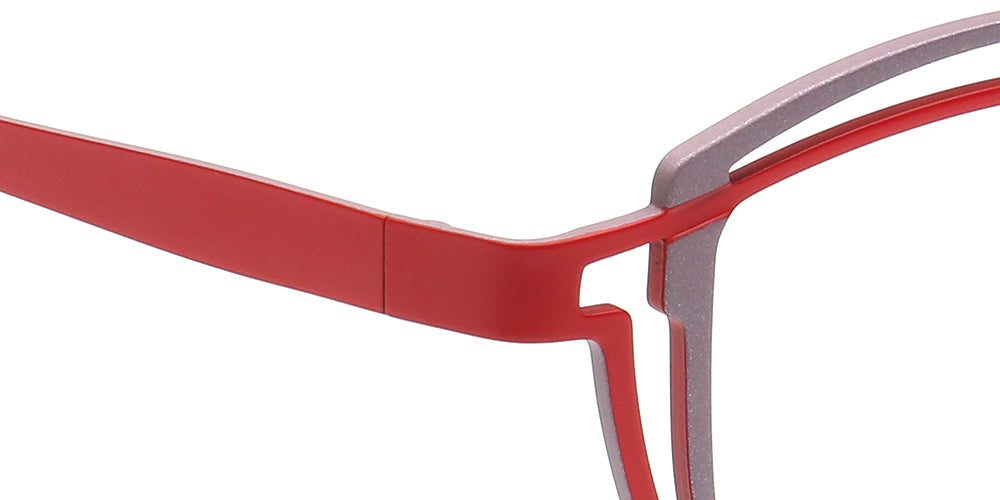 Judy | Stylish Geometric Titanium Glasses Frames
