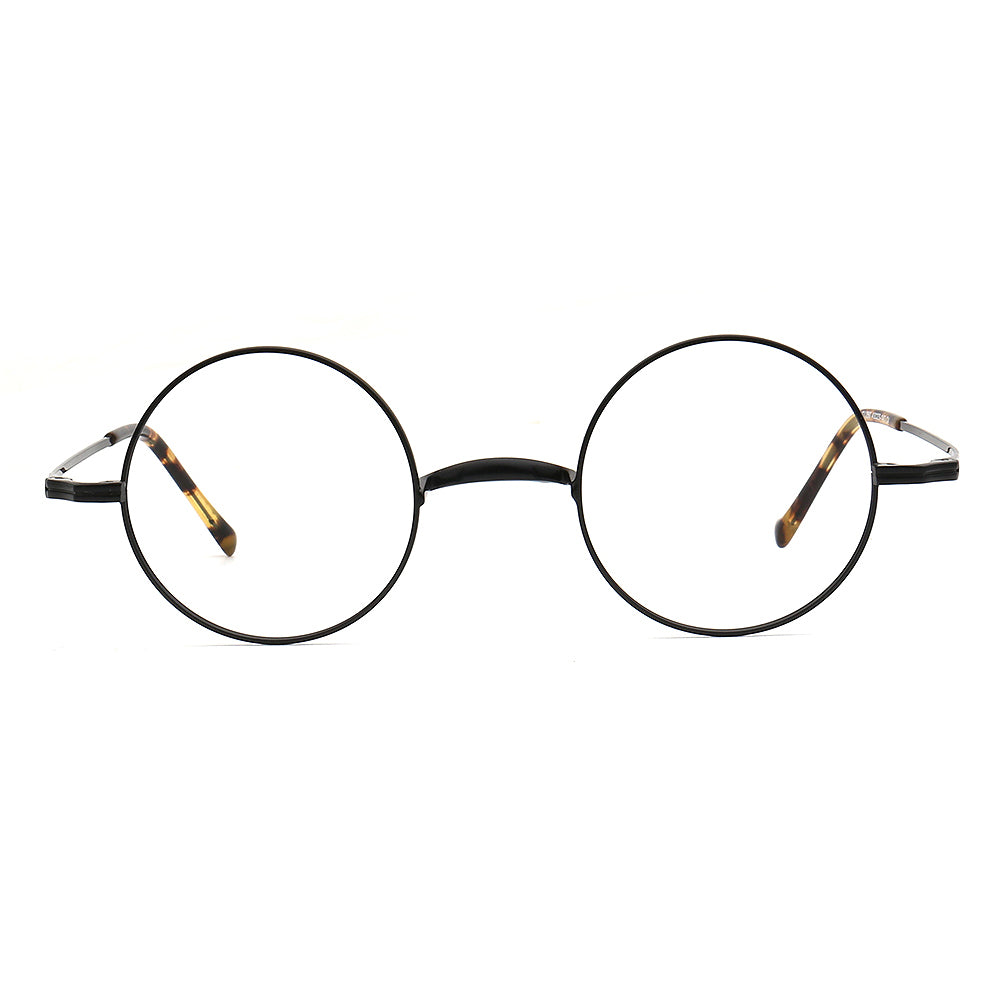 vintage black titanium glasses frames for men