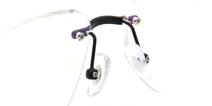 Ralph | Square Rimless Prescription Glasses Frames