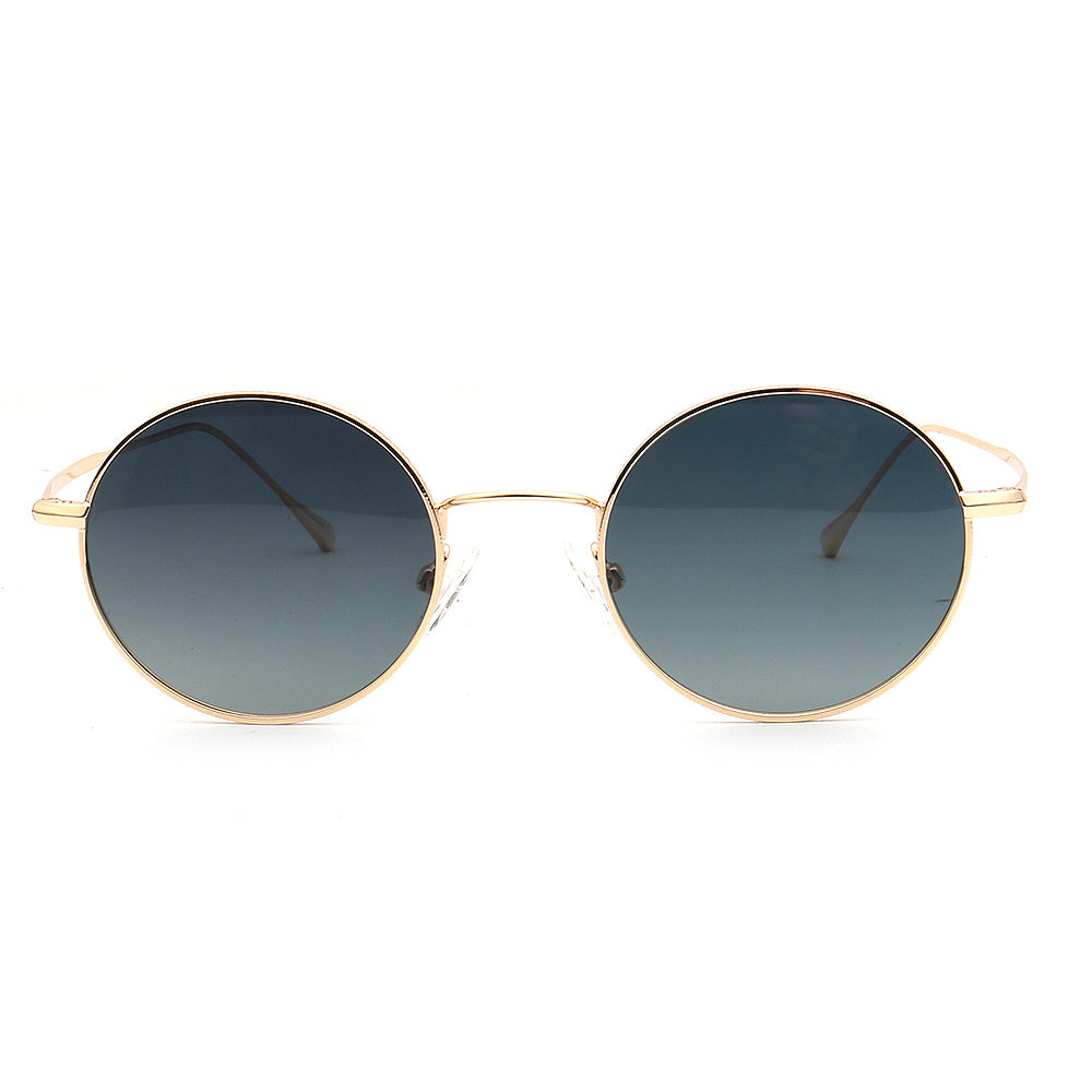 Atlas｜Classic Round Metal Polarized Sunglasses UV400