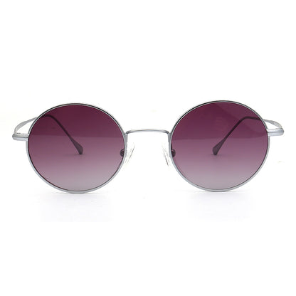 Atlas｜Classic Round Metal Polarized Sunglasses UV400