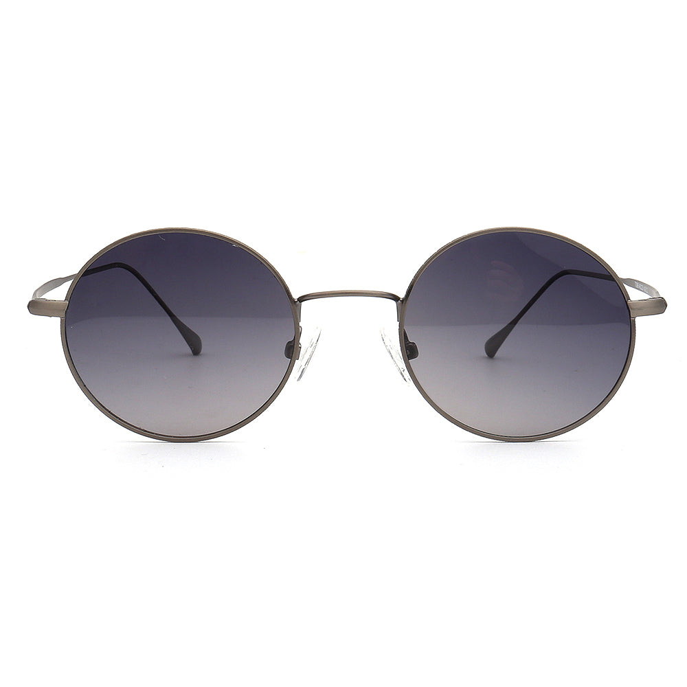 Atlas｜Classic Round Metal Polarized Sunglasses UV400