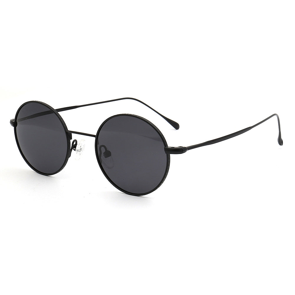 Atlas｜Classic Round Metal Polarized Sunglasses UV400