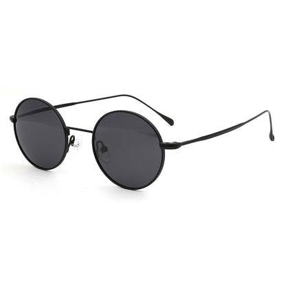 Atlas｜Classic Round Metal Polarized Sunglasses UV400