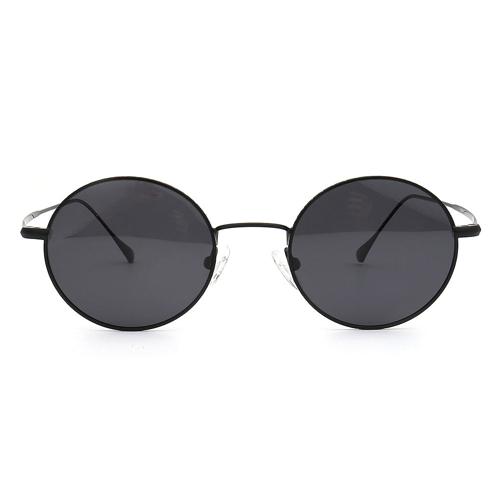 Atlas｜Classic Round Metal Polarized Sunglasses UV400