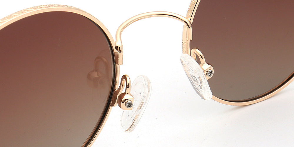 Atlas｜Classic Round Metal Polarized Sunglasses UV400