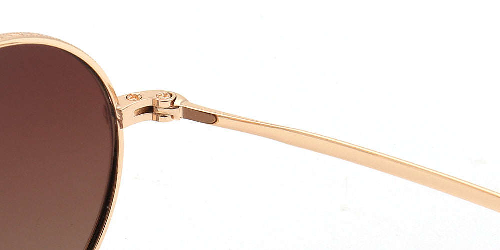 Atlas｜Classic Round Metal Polarized Sunglasses UV400