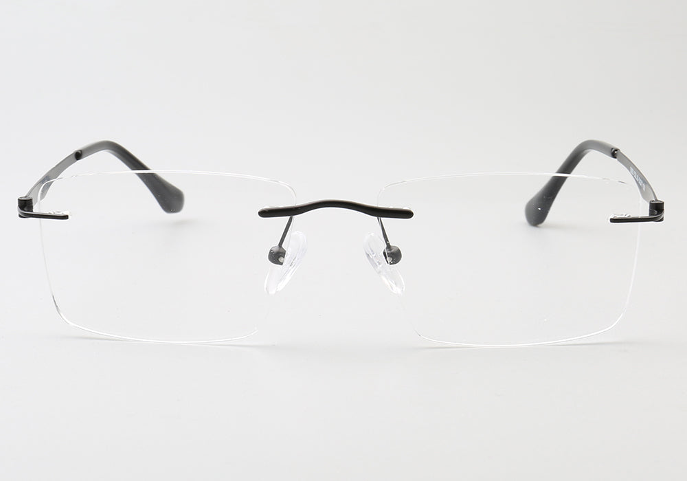Grover | Business Rectangle Rimless Eyeglass Frames
