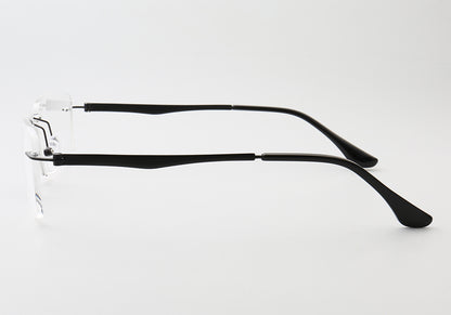 Grover | Business Rectangle Rimless Eyeglass Frames