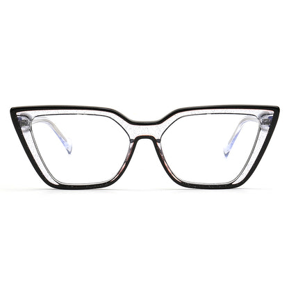 Blossom | Montures de lunettes œil de chat transparentes pour femme