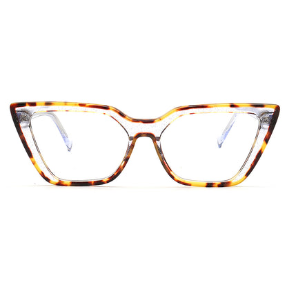 Blossom | Montures de lunettes œil de chat transparentes pour femme