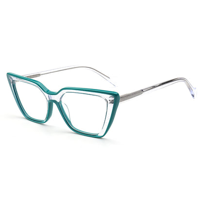 Blossom | Montures de lunettes œil de chat transparentes pour femme