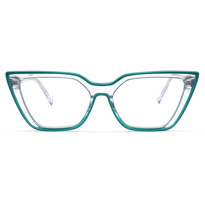 Blossom | Montures de lunettes œil de chat transparentes pour femme