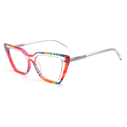 Blossom | Montures de lunettes œil de chat transparentes pour femme