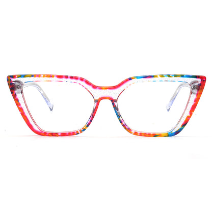 Blossom | Montures de lunettes œil de chat transparentes pour femme