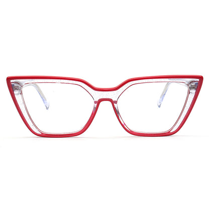 Blossom | Montures de lunettes œil de chat transparentes pour femme