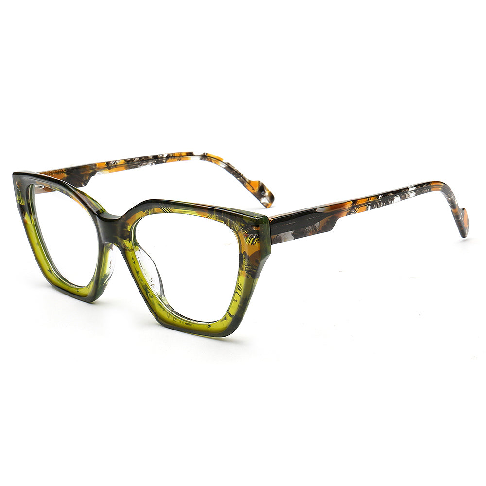 Hilary | Womens Vintage Floral Cat Eye Glasses Frames