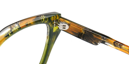 Hilary | Womens Vintage Floral Cat Eye Glasses Frames