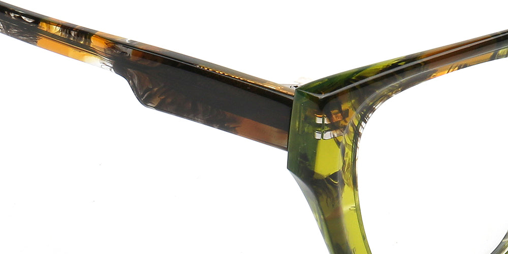 Hilary | Womens Vintage Floral Cat Eye Glasses Frames
