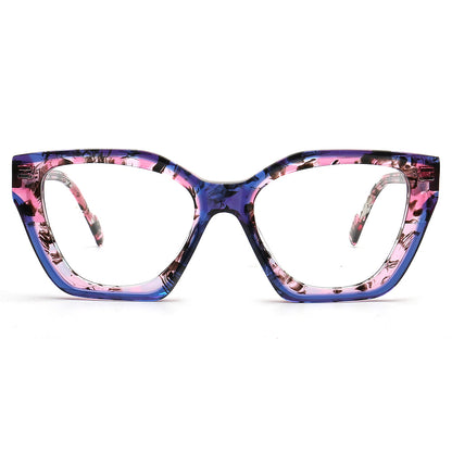Hilary | Womens Vintage Floral Cat Eye Glasses Frames